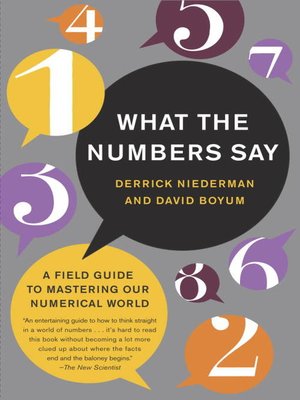 cover image of What the Numbers Say
